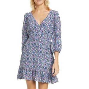 NWT Tanya Taylor Bernandina Silk Mini Dress
